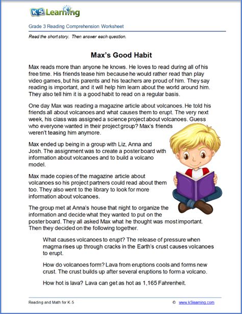These children's stories and <b>reading</b> worksheets will help kids practice <b>reading</b> and improve their <b>comprehension</b> skills. . K5 learning reading comprehension